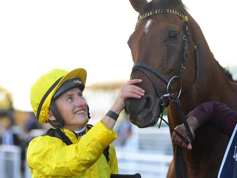 English jockey Tom Marquand and visiting horse Addeybb notched two G1 wins over the Sydney carnival. addeybb