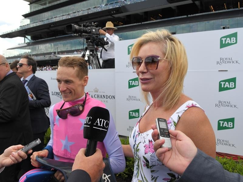 Trainer Kim Waugh is ruing another difficult draw for Trumbull in the Luskin Star Stakes. Trainer Kim Waugh.