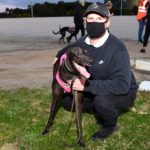 Qwara Bale after recording 29.90sec, the fastest time among the three Cranbourne Classic heats.