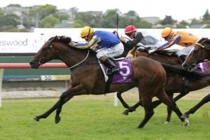 Melt winning the 2018 Eclipse Stakes