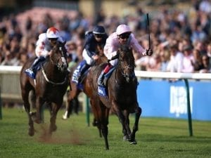 Too Darn Hot wins G1 Dewhurst Stakes