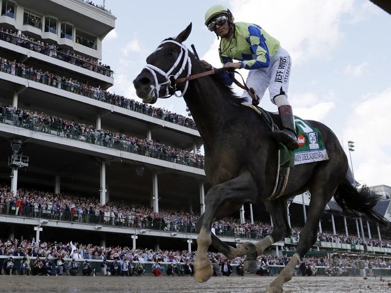 John Velazquez rides Always Dreaming