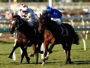 Duca Valentinois prevails in Mumm thriller