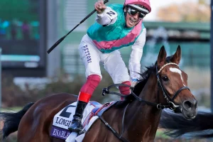 Frankie Dettori wins on Enable