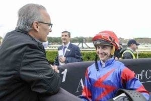Apprentice jockey James Innes Jnr